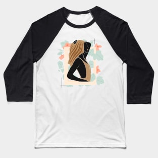 Flower Goddess Baseball T-Shirt